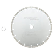 Disco diamantato segmentato 230x2.8mm per taglio a secco di calcestruzzo e ceramica Breckner Germany