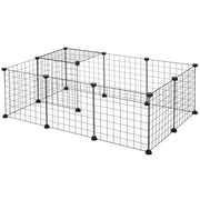 Box per Animali nero 106x73x36 cm