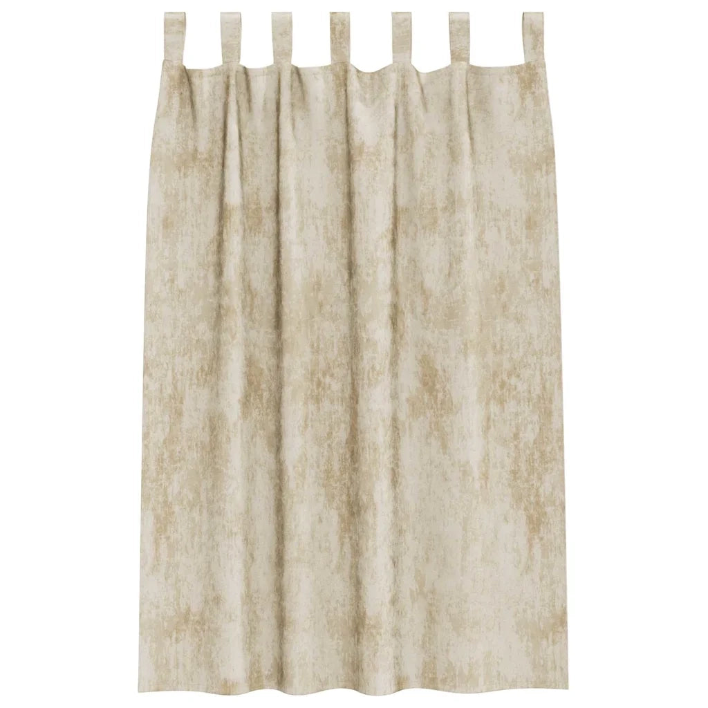 Tende in Velluto con tende 2 pcs Crema 175 x 140 cm Velluto 4107734