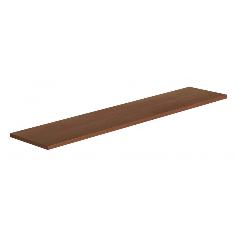 Mensola da Muro, Scaffale Legno, Mensola da Parete, Ciliegio, 96x20x1,8 cm - Smart