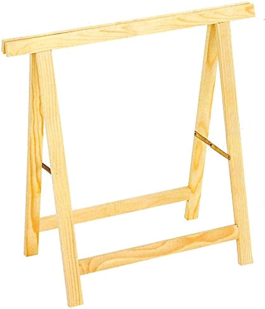 CAVALLETTO IN PINO SUPER CM.73,5X77H MIS.3