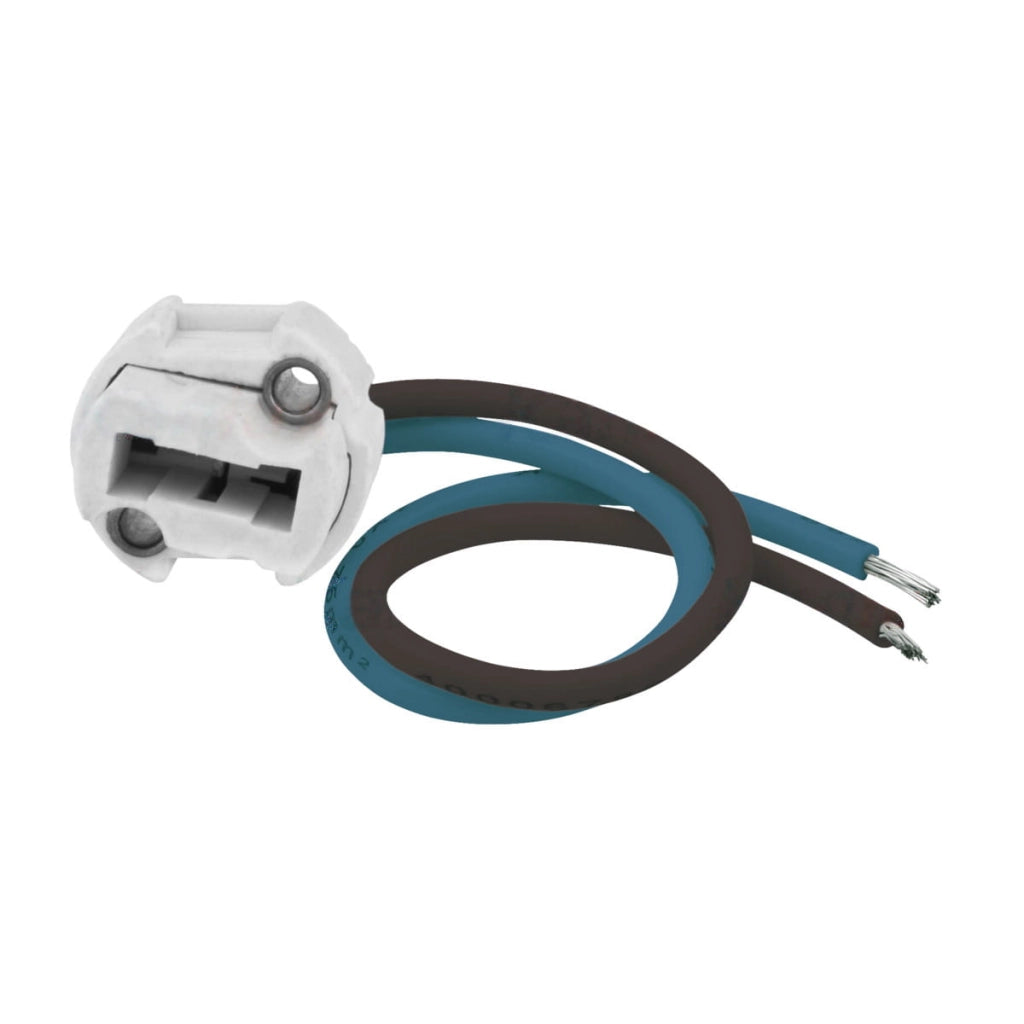 Portalampada G9 con cavo bianco per lampade Kanlux 8220