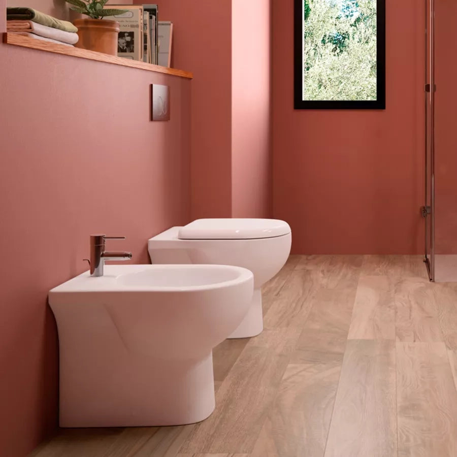 SEDILE CON COPERCHIO RALLENTATO TONIQUE SOFT CLOSE RAK CERAMICS