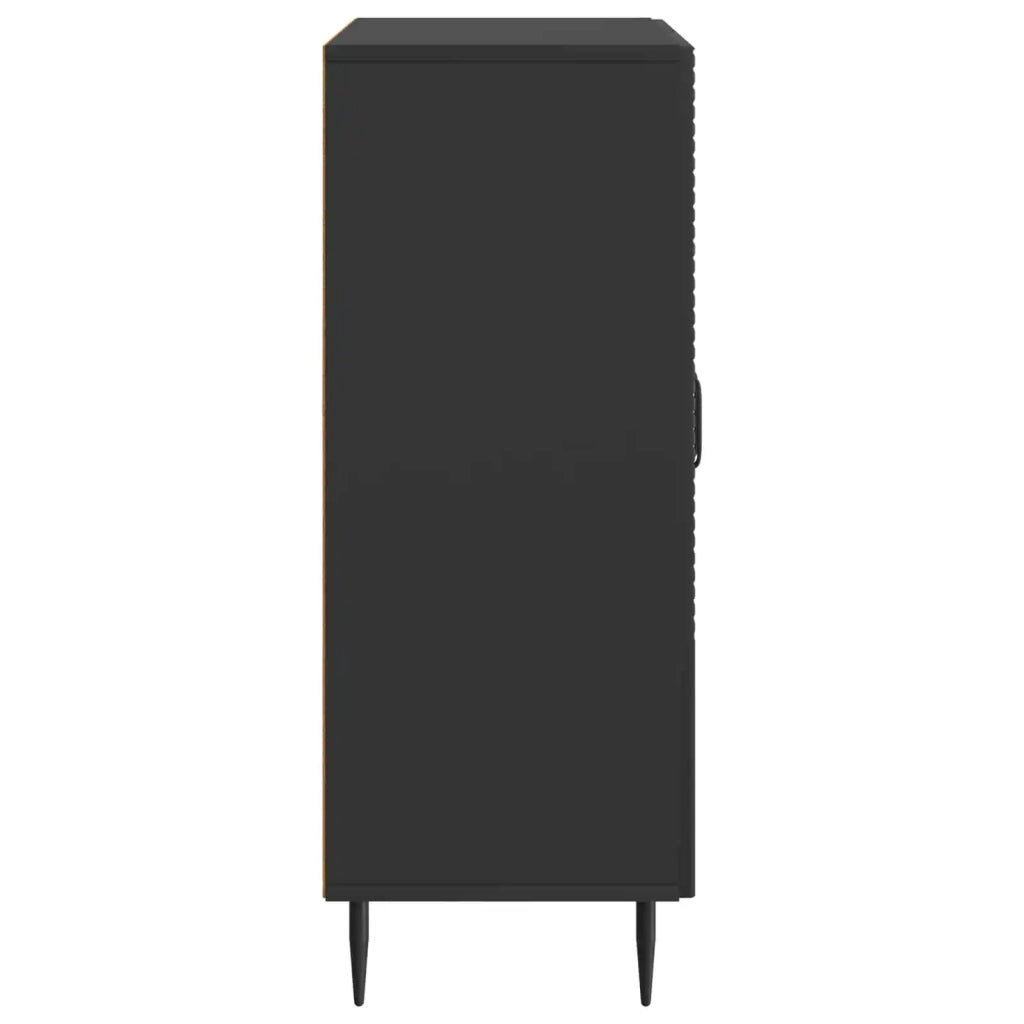 Credenza Nero 66 x 34,5 x 89,5 cm Legno ingegnerizzato 894816