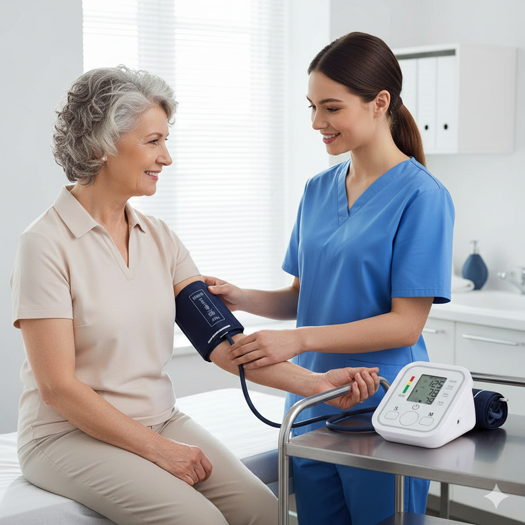 Misuratore Automatico di Pressione Arteriosa da Braccio con Monitor