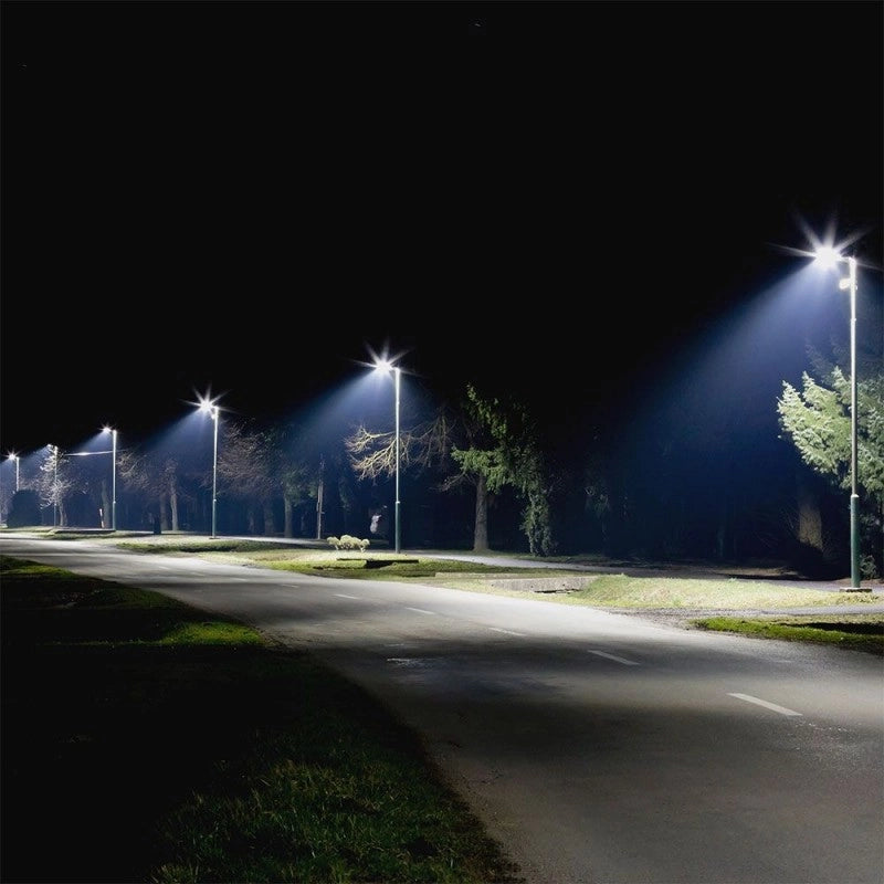 Armatura Stradale LED Chip Samsung 50W Colore Grigio 4000K IP65