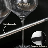 Bancone da Cucina Tavolo Alto con 3 Mensole in Legno, Tavolo da Bar Cucina Arredamento Moderno Casa e Bar, 112x57x106cm, Nero