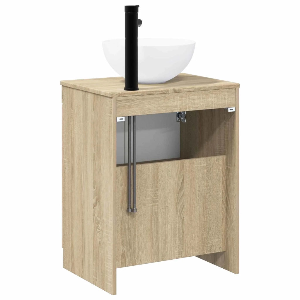 Set di mobili per il bagno Rovere Sonoma Legno ingegnerizzato 3404206