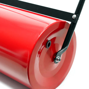 Rullo per il prato 32x57 cm 45 l Riempibile Rullo da giardino a mano con raschiatore antisporco