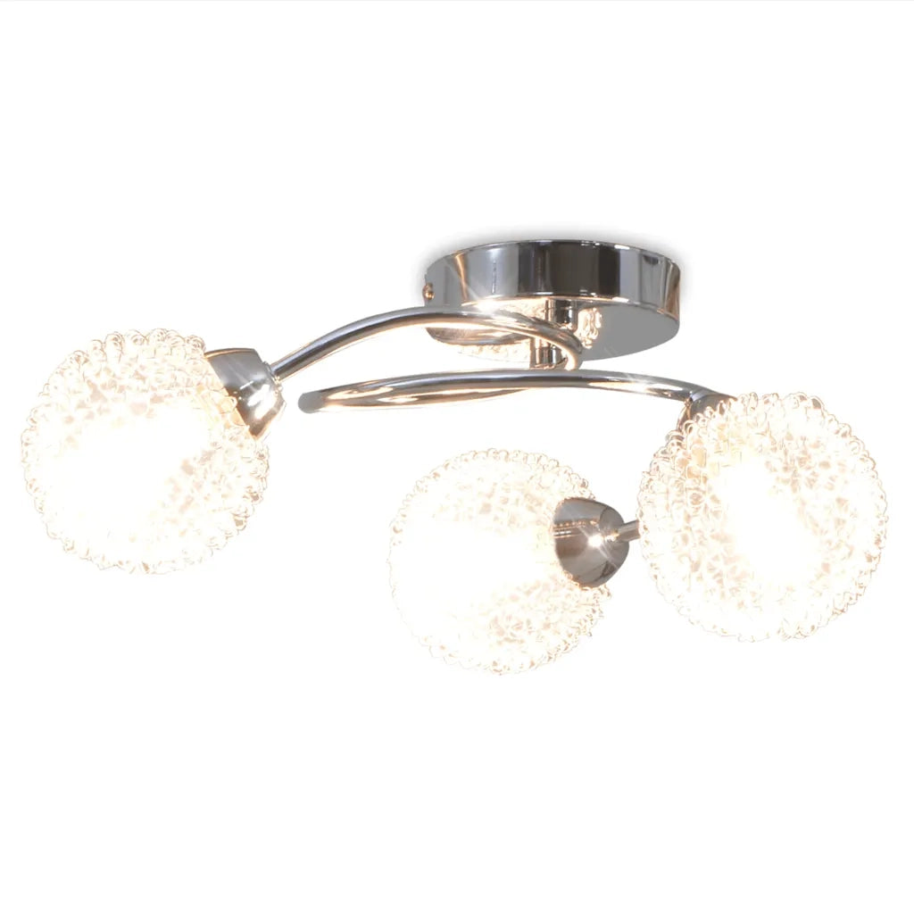Lampadario da Soffitto con 3 Lampadine LED G9 120 W CFW7119193