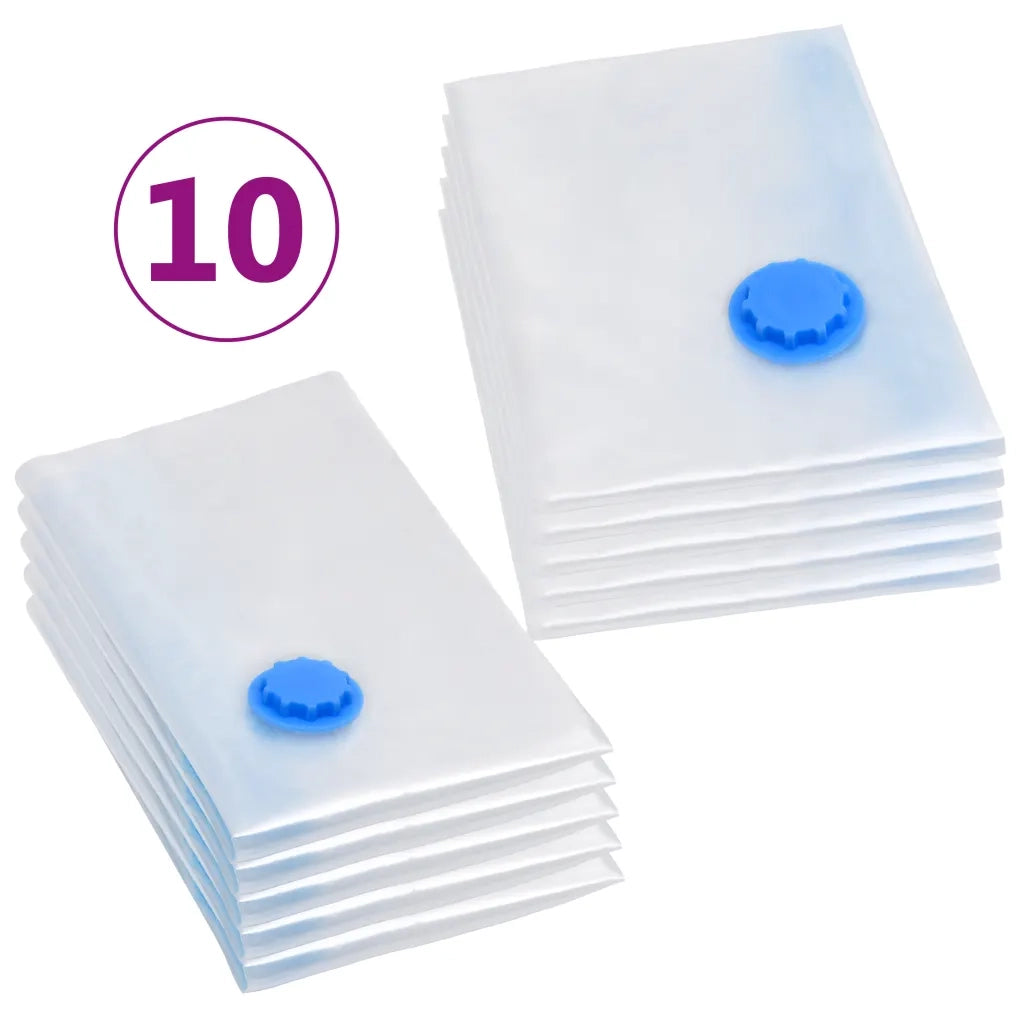Sacchetti da Viaggio Sottovuoto per Vestiti 2 Misure 10 pzcod mxl 121274