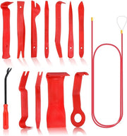 Pannello portaoggetti rimovibile 13 parti - Rimovibile con clip - Strumento per la riparazione dell'auto - Adatto per dash/console - Pannello rimovibile
