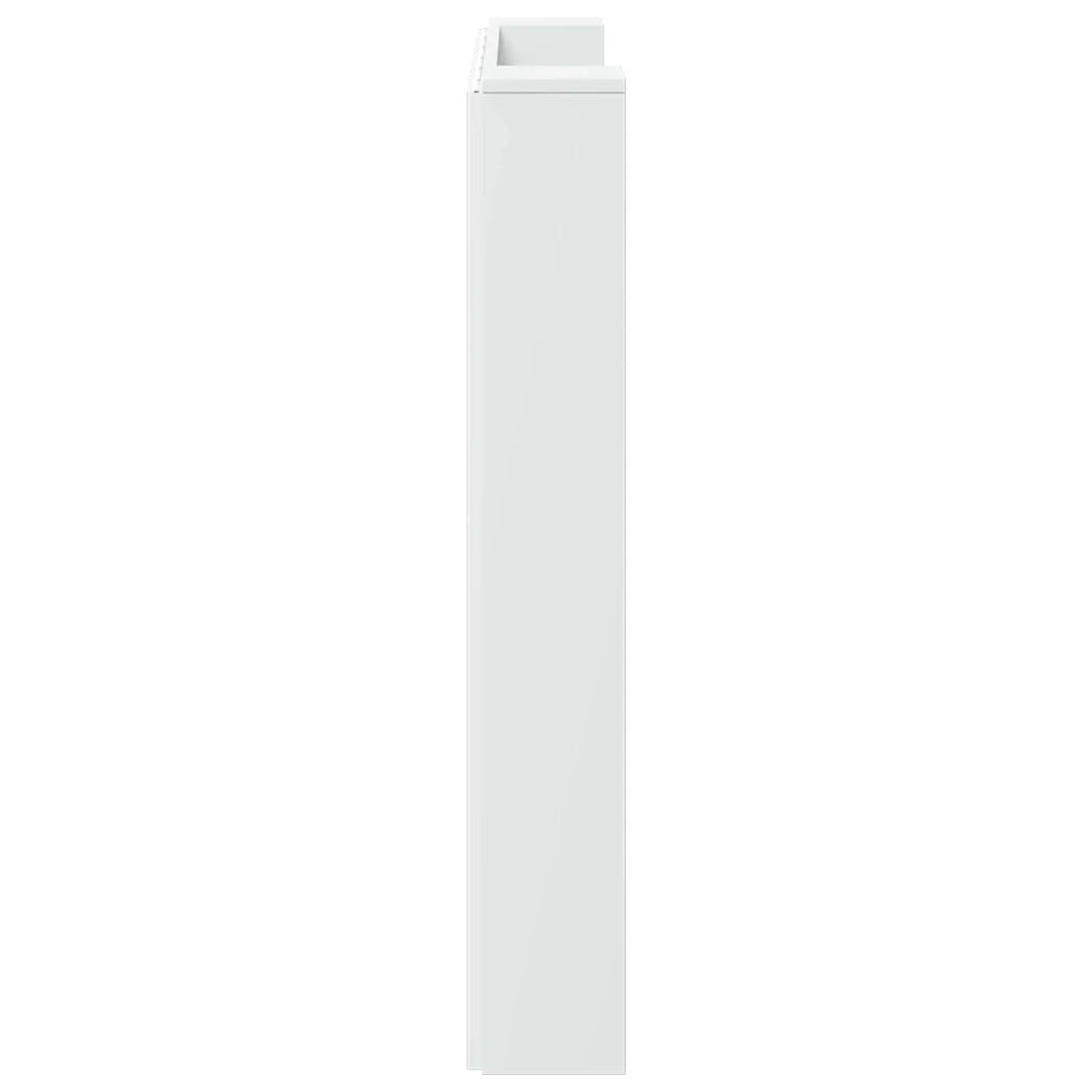 Testiera Letto Bianco Legno ingegnerizzato