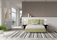 Letto Matrimoniale Extra Large 200x200 cm con Rete Appia Tè Verde