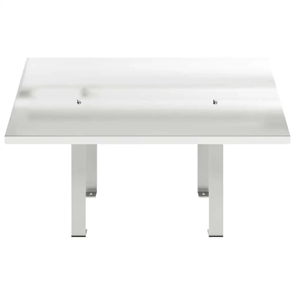 vidaXL Cappa Camino Argento 60 x 60 x 38 cm Acciaio inossidabile