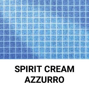 Rivestimento Liner Sopremapool Armonia 3d In Pvc-p Armato H 1,65 X 25 M - 41,25 M² - Spirit Cream Azzurro