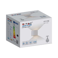 Lampada da 6 w-parete con bridgelux chip 3000k white round