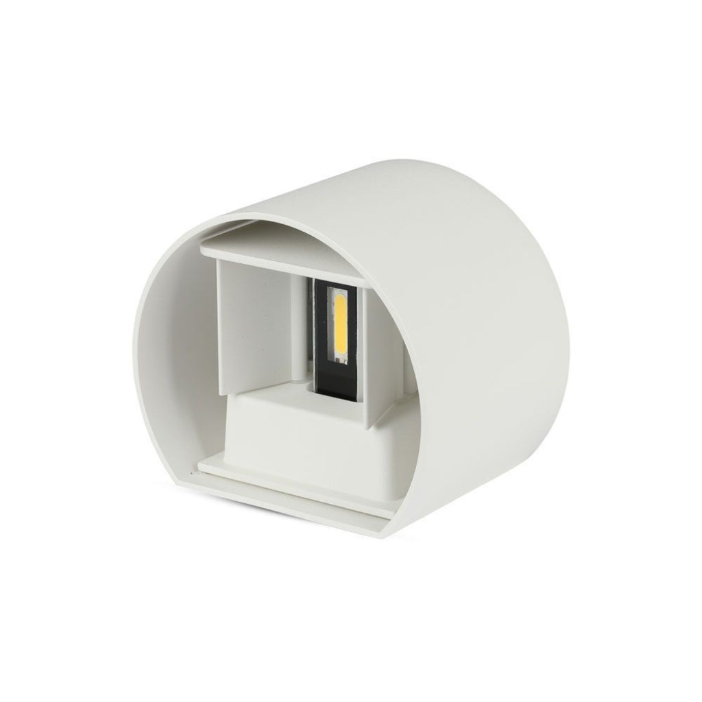 Lampada da 6 w-parete con bridgelux chip 3000k white round