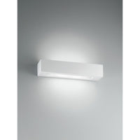 APPLIQUE CANDIDA 2XE14 36X9XH7CM IN GESSO.