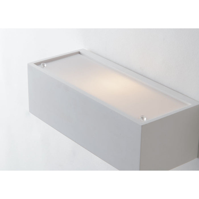 APPLIQUE CANDIDA 1XE14 22X9XH7CM IN GESSO.