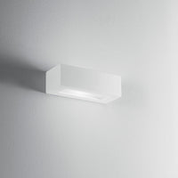 APPLIQUE CANDIDA 1XE14 22X9XH7CM IN GESSO.