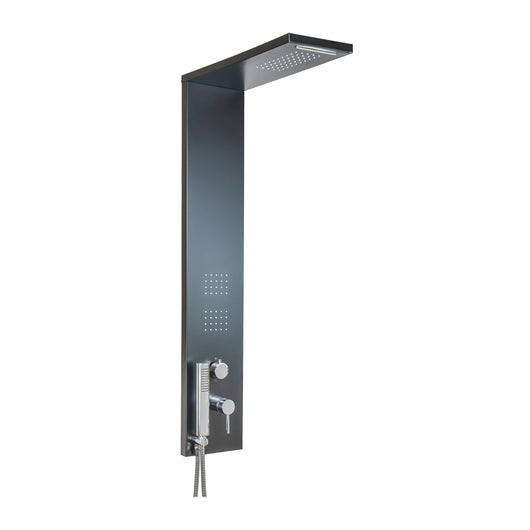 COLONNA DOCCIA TREND 20X50XH110CM NERA