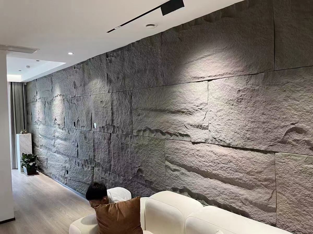 Pannello Decorativo Slate Rockstone in Poliuretano - Effetto Roccia 3D - 120x60x3 cm