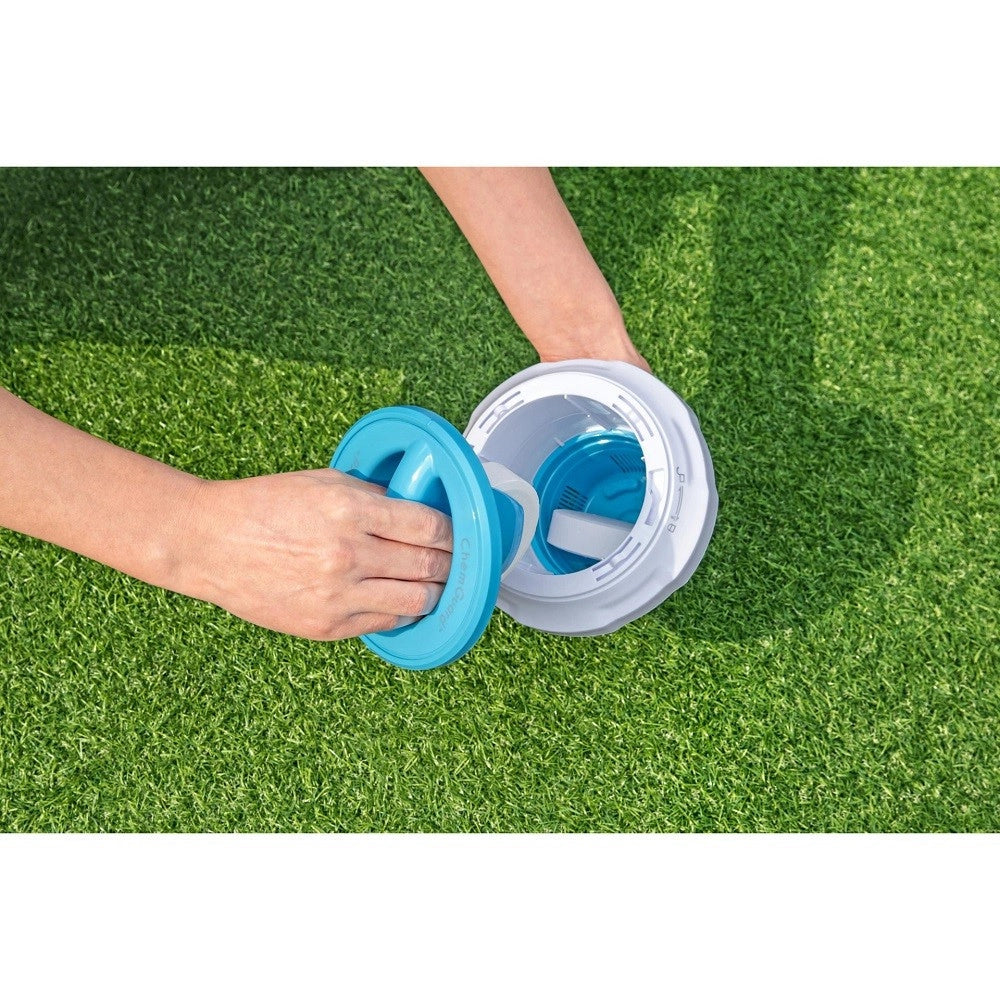 Trade Shop - Galleggiante Chimico Dosatore Cloro Pieghevole Guanto Protettivo Piscina 58668 -
