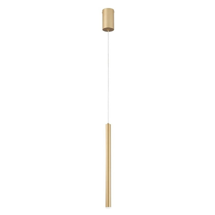 LAMPADARIO LED PYPE 5W D.6X200CM 3-43-6500K ORO.