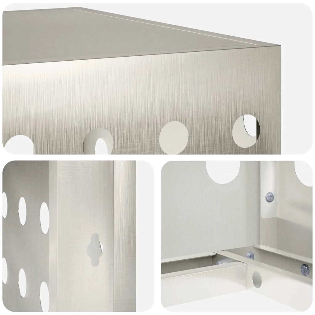 Copertura per condizionatore d'aria Argento 90 x 40 x 60 cm 8014126