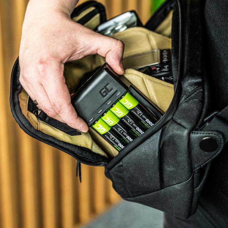 Green Cell GC VitalCharger Batteria per uso domestico USB