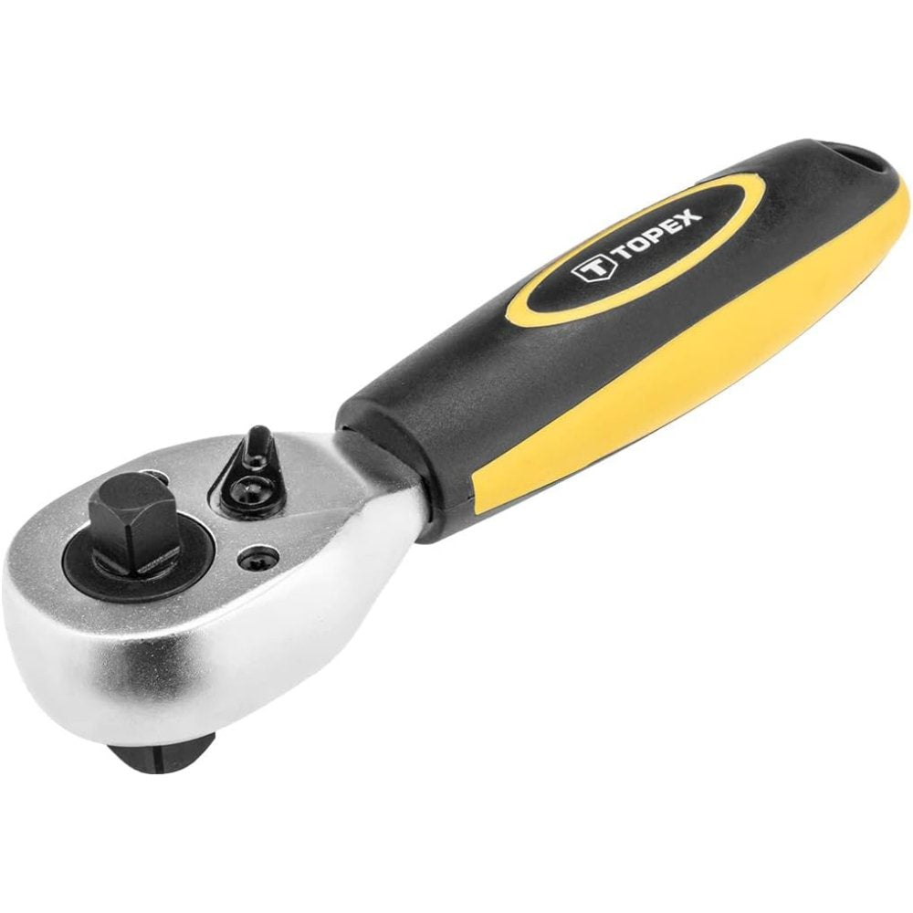 Topex 38d543 cricchetto a doppia ia testa 1/2 x 3/8, 135 mm ds