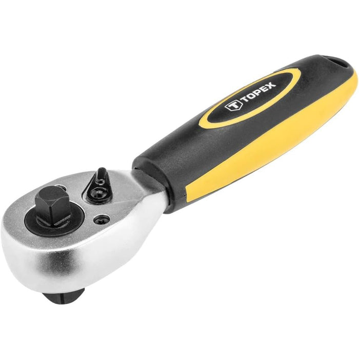 Topex 38d543 cricchetto a doppia ia testa 1/2 x 3/8, 135 mm ds