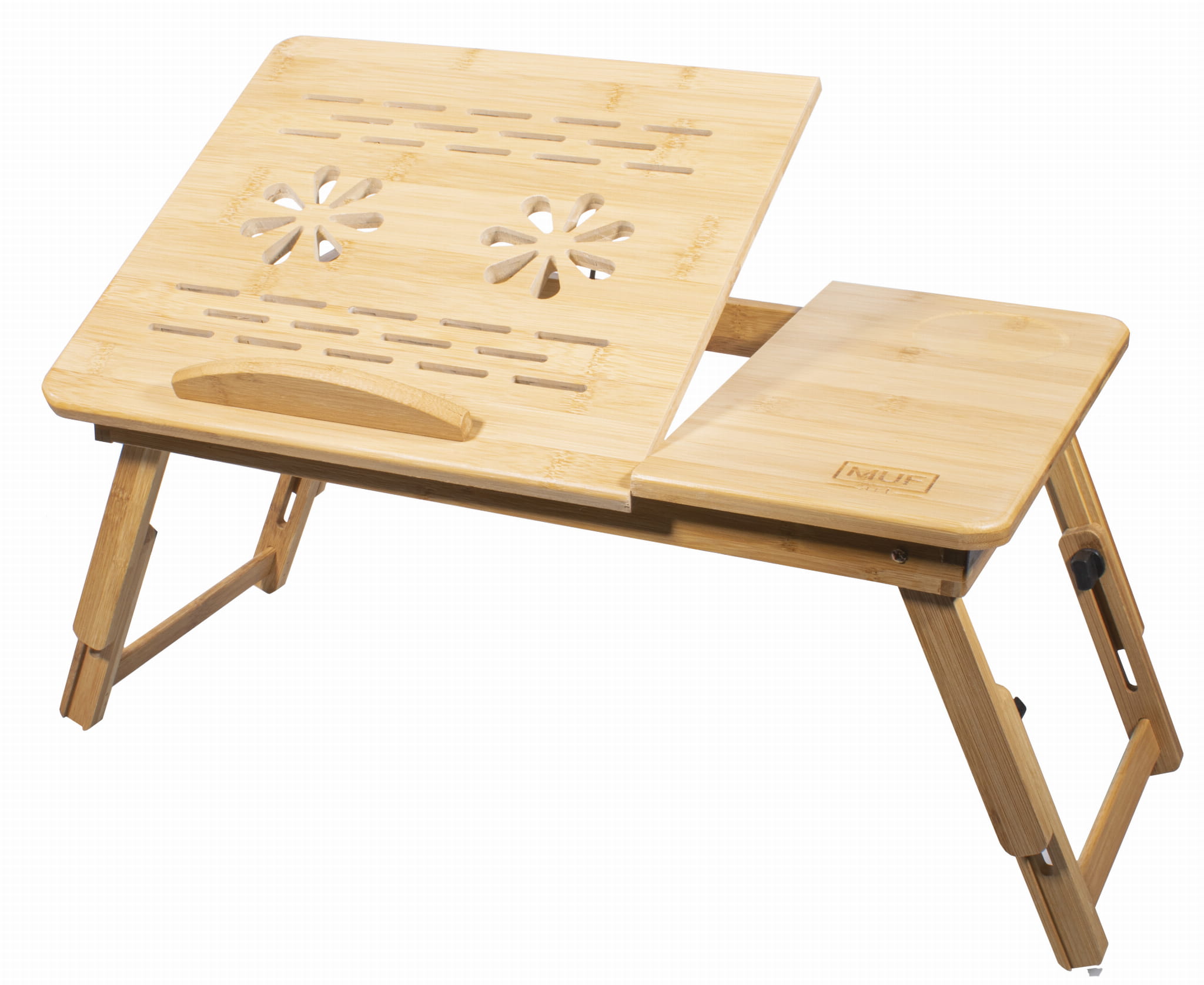 Valora BAMBOO LAPTOP TABLE M pieghevole regolabile in bambù x12