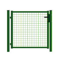 Ferrobulloni Cancello Pedonale Garden 100x100mm Verde