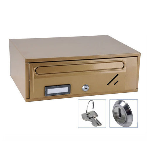 Vulcania Casellario Orizzontale 1 Posto Acciaio Bronzato