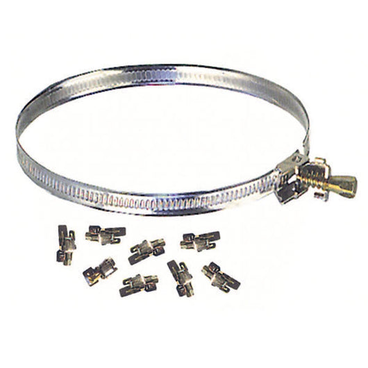 Quality 05680 Fascetta Stringitubo Inox Kit 9mm 3mt