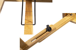 Valora BAMBOO LAPTOP TABLE M pieghevole regolabile in bambù x12