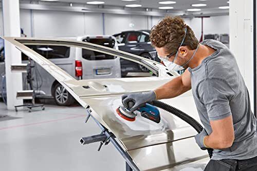 Bosch GEX 18V-125 Professional Levigatrice orbitale casuale 10000 Giri/min 20000 OPM Nero, Blu, Grigio, Rosso