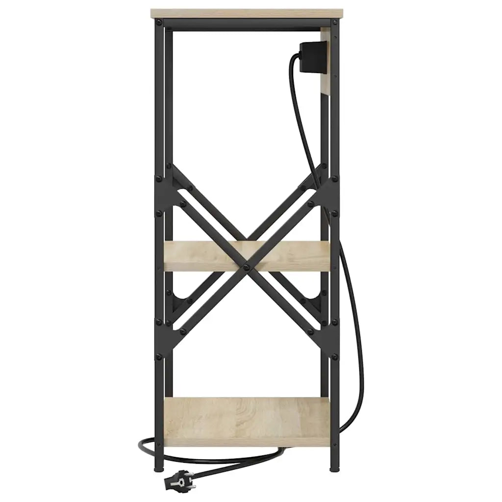 Armadio da Notte con lo scaffale Rovere Sonoma 41 x 31 x 76 cm 859527