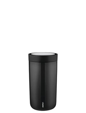 Stelton To Go Click 200 ml Nero Acciaio inossidabile