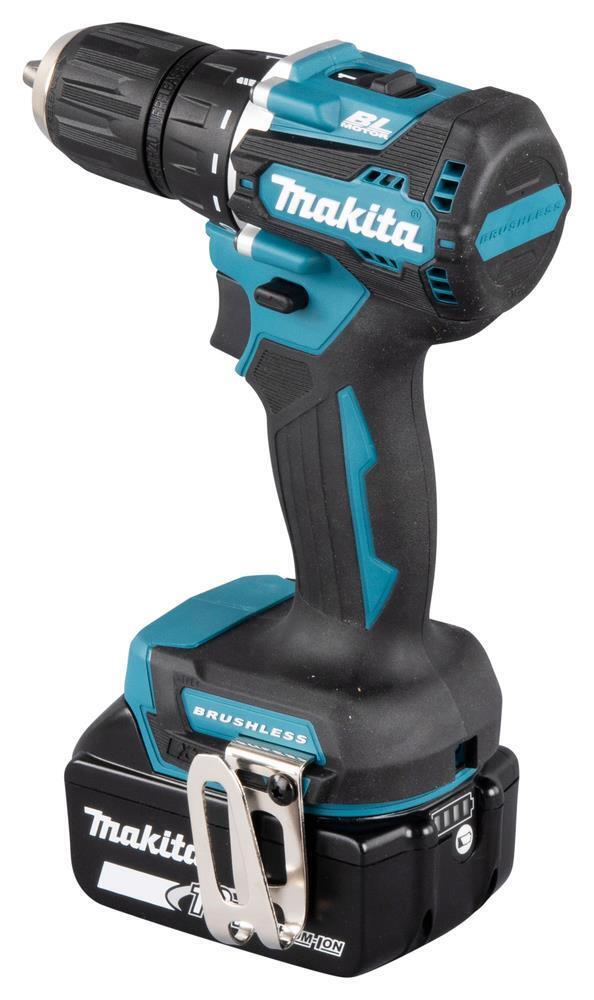 Makita DDF487RFE3 cacciavite elettrico e avvitatore a impulso 1700 Giri/min Nero, Blu, Acciaio
