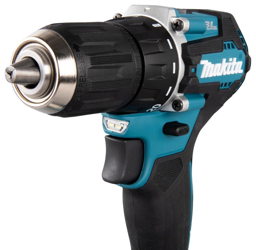 Makita DDF487RFE3 cacciavite elettrico e avvitatore a impulso 1700 Giri/min Nero, Blu, Acciaio