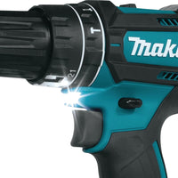 Makita DHP482RFX9 Akku-Schlagbohrschrauber 18V 1900 Giri/min Senza chiave 1,5 kg Nero, Verde