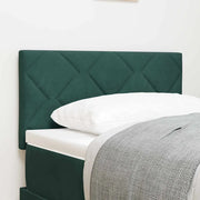 Testiera-Testata-Testiera Decorativa Verde scuro 80 cm Velluto