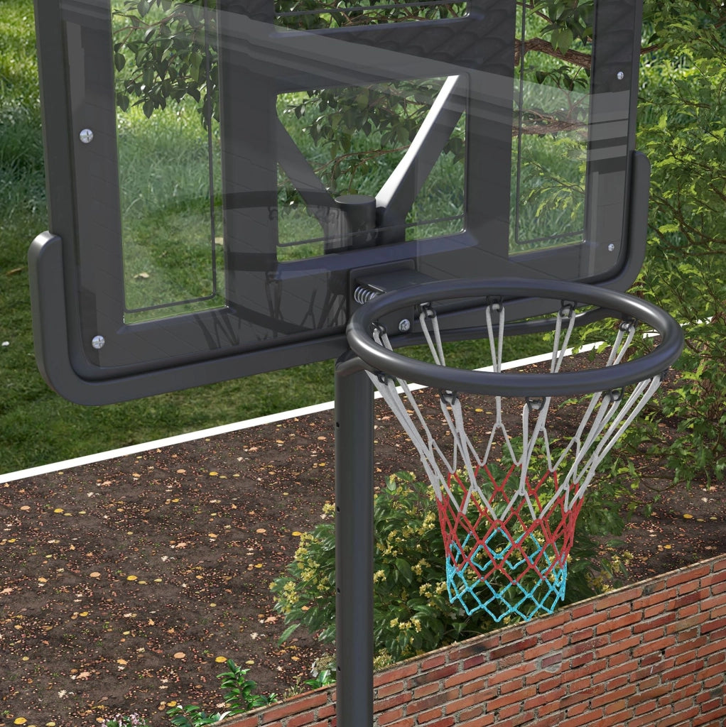 Canestro basket regolabile con base zavorrabile e ruote