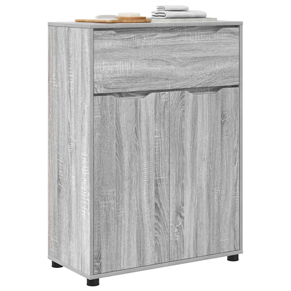 Mobile da Bagno con cassetto Grigio Sonoma 72,5 x 36,5 x 100 cm