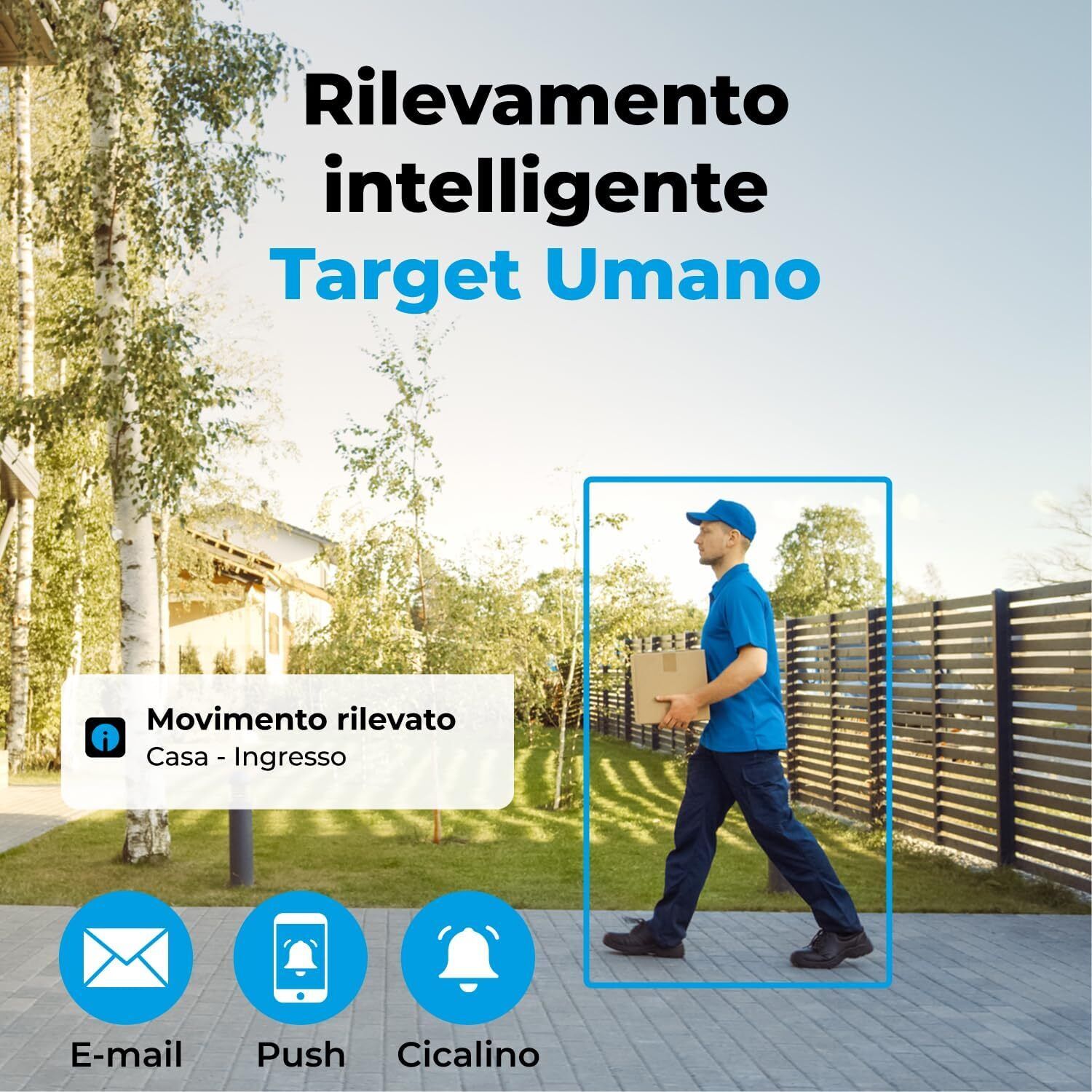 Isiwi KIT WIRELESS CONNECT AIR2 ISW-K2N8BFBTA4MP-2 GEN1 NVR 8 CANALI+ 2 TELECAMERE A BATTERIA DA 8