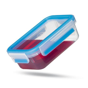 EMSA 512753 recipiente per cibo Rettangolare Scatola Blu, Translucent 5 pz