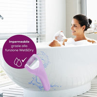 Beurer MP 59 Levigatore per Talloni, Raspa per Calli elettrica con Funzione Wet&Dry e Batteria Ricaricabile, inclusi 2 accessori a grana grossa e fine, 2 livelli di velocità, con unità di ricarica